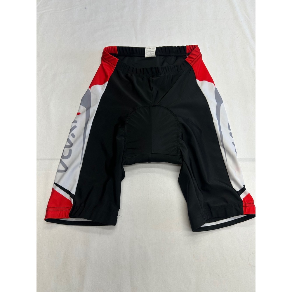 Lixada Padded Cycling Shorts Men Size S Black Red Activewear